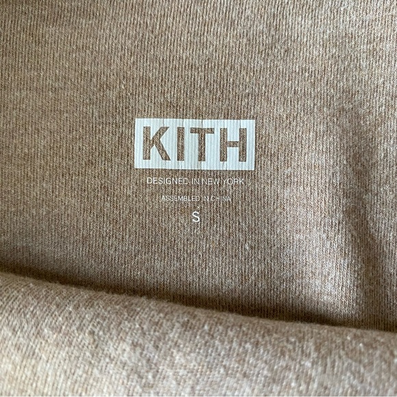 KITH Women SS21 Jen Biker Shorts Coffee Heather - Size Small - Picture 3 of 3